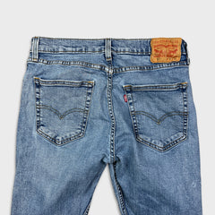 Levi's 502 Jeans Mens 32x28 Blue Regular Taper Fit Light Wash Denim Pants