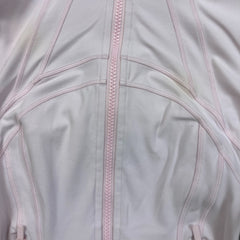 Lululemon Define Cropped Jacket Nulu Womens Size 2 Pink Full Zip Track Suit Top