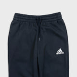 Adidas Sweatpants Mens Small Black Essentials 3 Stripes Taper Leg Jogger