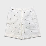 Lauren Active Ralph Lauren Shorts Womens Size 4 White Embroidered Golf Khakis