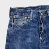 Levi's 501 Jeans Mens 30x32 Blue Original Fit Straight Leg Medium Wash Denim Pants