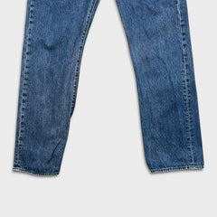 Levi's 501 Jeans Mens 36x32 Blue Original Fit Straight Medium Wash Denim Pants