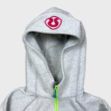 Lululemon Scuba Hoodie Womens Size 4 Gray Full Zip Sports Hooded Sweater