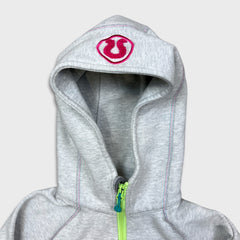 Lululemon Scuba Hoodie Womens Size 4 Gray Full Zip Sports Hooded Sweater