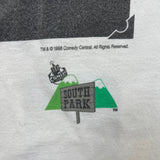 Vintage 1998 South Park T Shirt Mens Medium White 3rd Grade Elementary Class Tee
