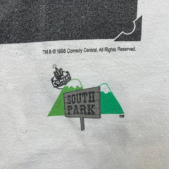 Vintage 1998 South Park T Shirt Mens Medium White 3rd Grade Elementary Class Tee