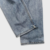 Levi's 505 Jeans Mens 34x32 Blue Regular Fit Straight Leg Stretch Medium Wash Denim Pants