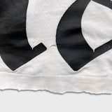 AAPE By A Bathing Ape T Shirt Mens Large White Distressed Monogram Moon Face Tee