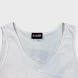 Vintage Y2K Chase Authentics Dale Jr Tank Top Mens XL White NASCAR Racing Sleeveless