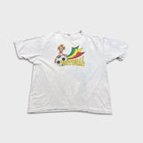 Vintage 2010 South Africa World Cup Portugal T Shirt Mens XL White Soccer Tee