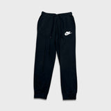 Nike Sportswear Sweatpants Mens Medium Black Swoosh Taper Leg Jogger