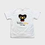 Vintage 2007 Baby Milo Hot Dog T Shirt Mens Medium White BAPE Graphic Short Sleeve Tee
