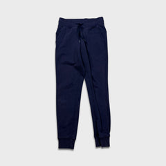 Lululemon Warm Down Jogger 28" Womens Size 4 Blue Taper Leg Mid Rise Sweatpants
