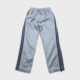 Adidas Sweatpants Mens Small Gray 3 Stripes Athletic Jogger