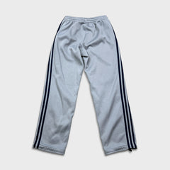 Adidas Sweatpants Mens Small Gray 3 Stripes Athletic Jogger