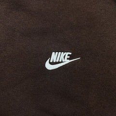 Nike Sportswear Sweatshirt Mens XL Brown Swoosh Pullover Crewneck