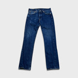Levi's 501 Jeans Mens 30x32 Blue Original Fit Straight Leg Medium Wash Denim Pants