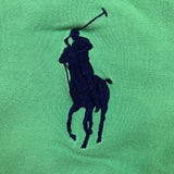 Polo Ralph Lauren Shirt Mens Large Green Nautical Flags Big Pony Short Sleeve