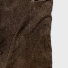 Vintage Carhartt Overalls Mens 40x30 Brown Duck Bib Double Knee Carpenter Workwear