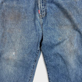 Vintage Y2K Ecko Unltd Jeans Mens 35x32 Blue Relaxed Straight Medium Wash Baggy Denim Pants
