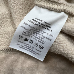 Nike Sportswear Hoodie Mens Medium Beige Swoosh Pullover Hooded Sweater