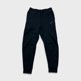 Nike Sportswear Sweatpants Mens Small Black Tech Fleece Swoosh Taper Leg Jogger