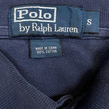 Vintage 90s Polo Ralph Lauren Shirt Mens Small Blue Pony Faded Casual Preppy Tee