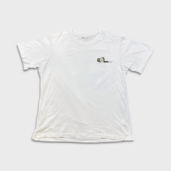 KAWS x Uniqlo UT Short Sleeve Artbook Cover T Shirt Mens 2XL White Graphic Tee