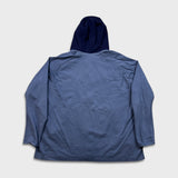 Nike Sportswear Hoodie Mens 2XL Blue Tech Fleece Full Zip Hooded Sweater