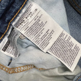 Levi's 511 Jeans Mens 34x32 Blue Slim Fit Straight Leg Stretch Light Wash Denim Pants