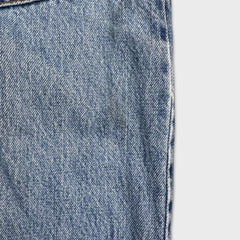 Vintage Levi's 550 Jeans Mens 34x34 Blue Relaxed Fit Tapered Leg 90s Light Wash Denim Pants