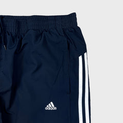 Vintage Y2K Adidas Track Pants Mens XL Blue 3 Stripes Spell Out Relaxed Straight Jogger
