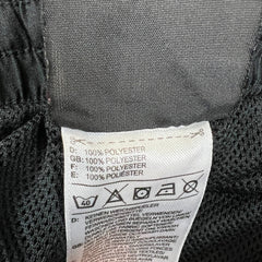 Adidas Track Pants Mens Small Black Essentials 3 Stripes Trefoil Athletic Jogger