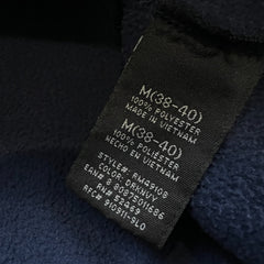 Vintage 90s Starter Fleece Mens Medium Blue Sportswear Full Zip Jacket