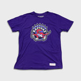 Mitchell & Ness Toronto Raptors T Shirt Mens XL Purple Classic NBA Basketball Tee