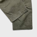 Carhartt Pants Mens 30x32 Green Double Knee Relaxed Fit Rugged Flex Workwear