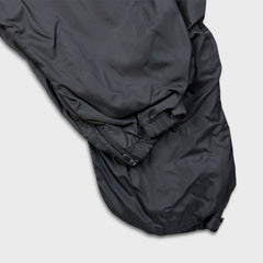 Vintage 90s Nike Sportswear Track Pants Mens Medium Black Swoosh Taper Athletic