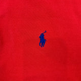 Polo Ralph Lauren Shirt Mens Large Red Pony Classic Fit Preppy Short Sleeve