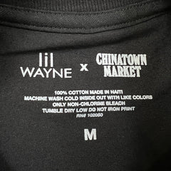 Chinatown Market x Lil Wayne T Shirt Mens Medium Black Rap Graphic I Am Music Tee
