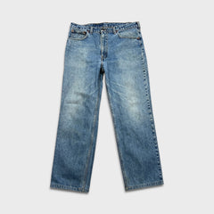 Vintage 90s Levi's 516 Jeans Mens 36x30 Blue Slim Fit Straight Leg  Light Wash Denim Pants
