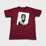 Cross Colours Tupac Shakur T Shirt Mens Large Red Portrait Graphic Rap Tee