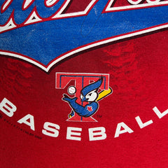 Vintage 2003 Bulletin Toronto Blue Jays T Shirt Mens XL Red MLB Baseball Tee