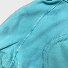 Lululemon Scuba Hoodie Womens Size 10 Blue Full Zip Sports Hooded Sweater
