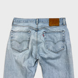 Levi's 501 '93 Jeans Mens 32x32 Blue Original Fit Straight Light Wash Distressed Pants