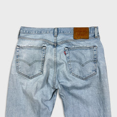 Levi's 501 '93 Jeans Mens 32x32 Blue Original Fit Straight Light Wash Distressed Pants