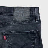 Levi's 511 Jeans Mens 30x30 Black Slim Fit Mid Rise Dark Wash Stretch Denim Pants