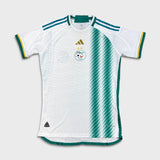 2022 Adidas Algeria Soccer Jersey Mens Medium White Home Kit