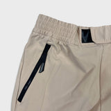 Adidas 4CMTE Pants Mens Medium Beige Sportswear Lightweight Athletic Jogger