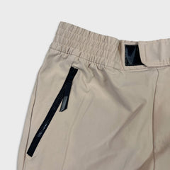 Adidas 4CMTE Pants Mens Medium Beige Sportswear Lightweight Athletic Jogger