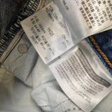 Levi's Wedgie Jeans Womens 25x27 Blue Slim Tapered Leg High Rise Medium Wash Pants